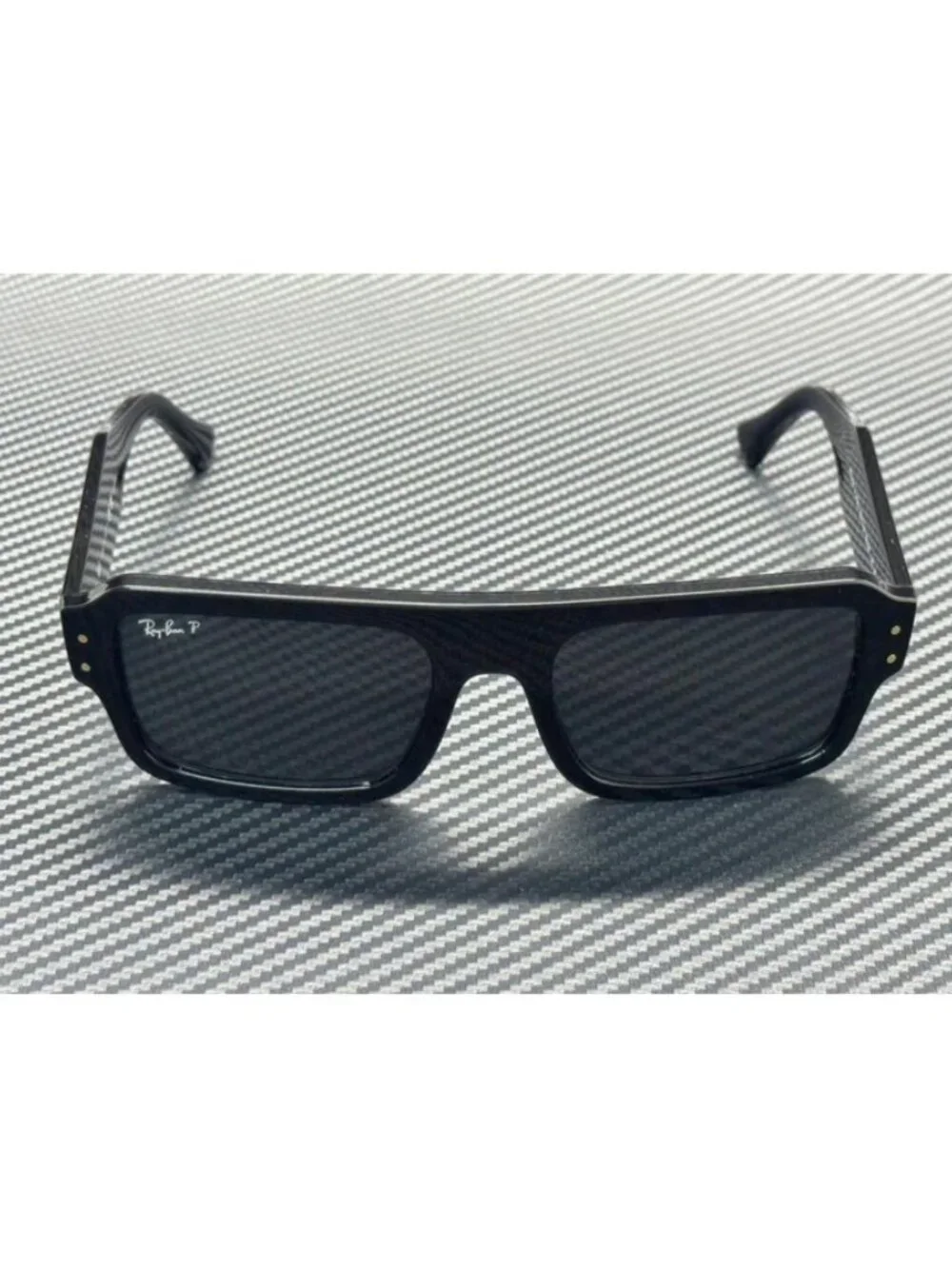 New Ray-Ban Men Black Sunglasses 56-20-145